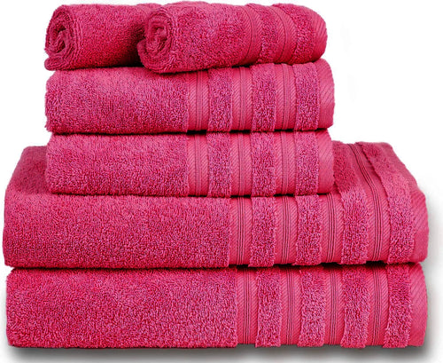 600 GSM Quality 8-Piece Towel Bale - Includes 2 Each of Face, Hand & Bath Towels Towelsworld